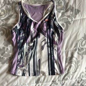 Nike Women's Purple Graphic Tank Top